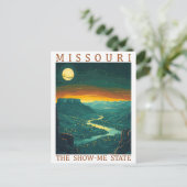 ミズーリショーメ州USAトラベルプレイス ポストカード (スタンド正面)