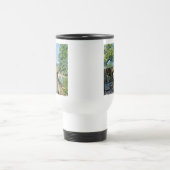 ミズーリトラウトの風光明媚なビュー魚釣り トラベルマグ (中央)