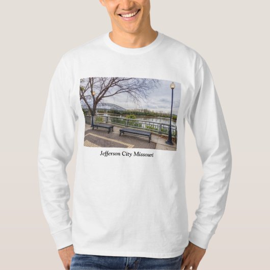 ミズーリバービュー長袖Tシャツ Tシャツ (正面)