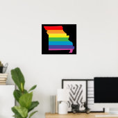 ミズーリプライド。 ポスター (ホームオフィス)