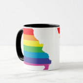 ミズーリプライド。 マグカップ (正面左)