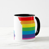 ミズーリプライド。 マグカップ (正面右)