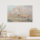 ミズーリプレーリー火災 ポスター (キッチン)