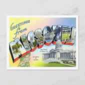 ミズーリヴィンテージ大文字葉書 ポストカード (正面)