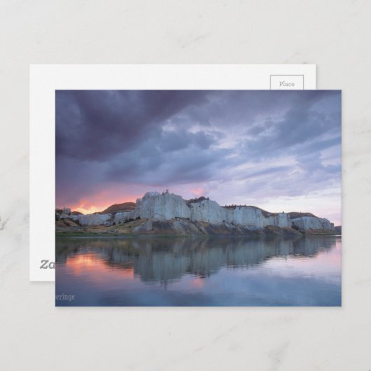 ミズーリ上流の川の休憩 ポストカード (正面/裏面)