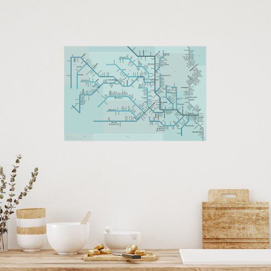 ミズーリ下山 ポスター (キッチン)