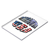 ミズーリ写真と米国文字 ノートブック (左側)