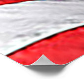 ミズーリ写真と米国文字 ポスター (角)