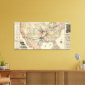 ミズーリ太平洋鉄道 キャンバスプリント (インサイチュ (リビング))