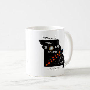 ミズーリ太陽のエクリプクラシックションマグ コーヒーマグカップ