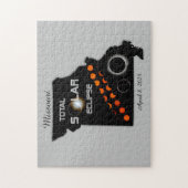 ミズーリ太陽のエクリプジグソーパズル ジグソーパズル (縦)