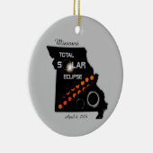 ミズーリ太陽のエクリプスオーナメント セラミックオーナメント (右)