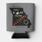 ミズーリ太陽のエクリプスクーラーボックス 缶クーラー (正面)