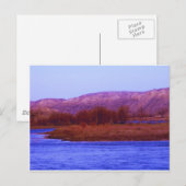 ミズーリ川の朝 ポストカード (正面/裏面)