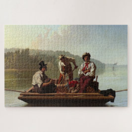 ミズーリ川の船頭 ジグソーパズル