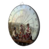 ミズーリ川の船頭 ダーツボード (正面右)