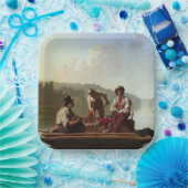 ミズーリ川の船頭 ペーパープレート (パーティー)