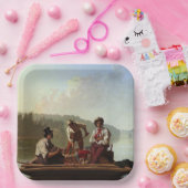 ミズーリ川の船頭 ペーパープレート (パーティー)