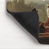 ミズーリ川の船頭 マウスパッド (コーナー)