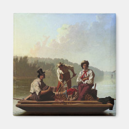 ミズーリ川の船頭 マグネット