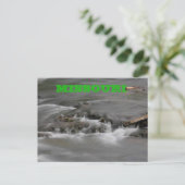 ミズーリ川ウォーターポストカード ポストカード (スタンド正面)