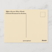 ミズーリ川ブレイクナショナルモニュメントモンタナ ポストカード (裏面)