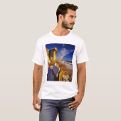ミズーリ川近くの冬 Tシャツ (正面フル)