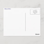 ミズーリ川 ポストカード (裏面)