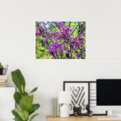 ミズーリ州のハナズオウの花の木の写真ポスター ポスター (ホームオフィス)
