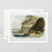 ミズーリ州のビーバーハット、プレート17から第1巻 ポストカード (正面/裏面)