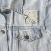 ミズーリ州の地図 缶バッジ (インサイチュ)