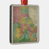 ミズーリ州の新地図 メタルオーナメント (右)