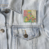 ミズーリ州の新地図 缶バッジ (インサイチュ)