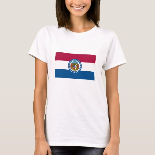 ミズーリ州の旗 Tシャツ (正面)