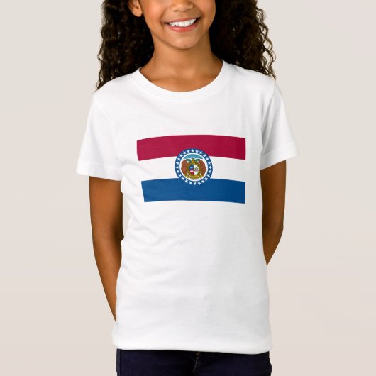 ミズーリ州の旗 Tシャツ (正面)