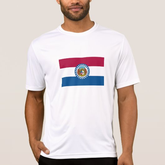 ミズーリ州の旗 Tシャツ (正面)