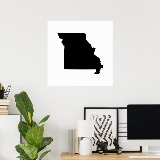 ミズーリ州の概要 ポスター (ホームオフィス)