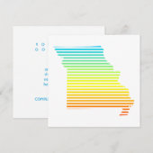 ミズーリ州の涼しいフェード 招待状 (正面/裏面)