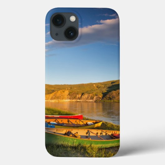 ミズーリ州の白い崖に沿ってカヌー Case-Mate iPhoneケース (裏面)