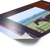 ミズーリ州の馬小屋 フォトプリント            (角)