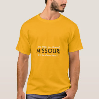 ミズーリ州は南部？中西部？ Tシャツ