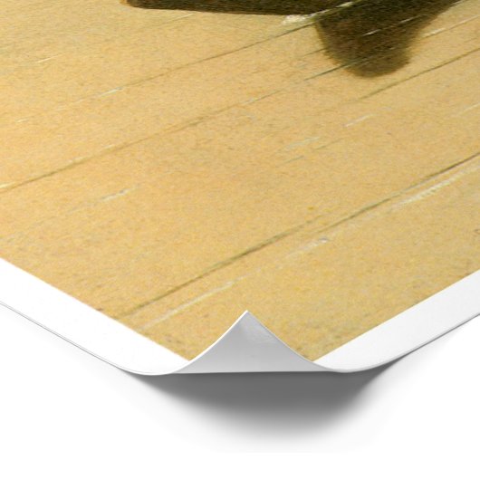 ミズーリ州を下降するファートレーダーc.1845 ポスター (角)