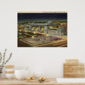 ミズーリ州カンザスシティーのユニオン駅ヴィンテージ ポスター (キッチン)