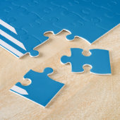 ミズーリ州カンザスシティー州旗のあるパズル ジグソーパズル (側面)