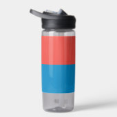 ミズーリ州カンザスシティー州旗を持つウォーターボトル ウォーターボトル (右面)