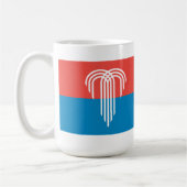 ミズーリ州カンザスシティー州旗 コーヒーマグカップ (左)