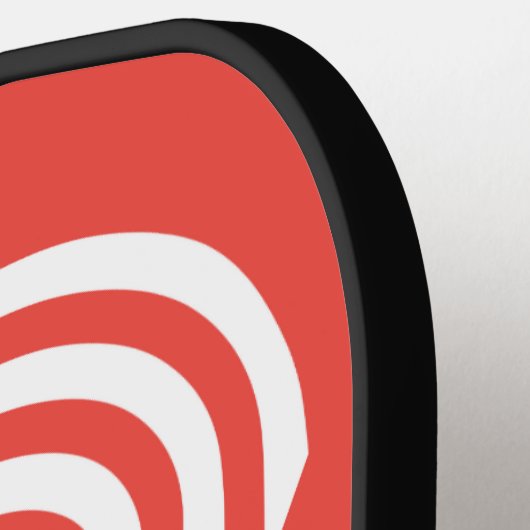 ミズーリ州カンザスシティー州旗 ピックルボールラケット (左詳細)