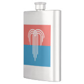 ミズーリ州カンザスシティー州旗 フラスク (左)