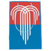 ミズーリ州カンザスシティー州旗 ミディアムペーパーバッグ (正面)