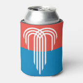 ミズーリ州カンザスシティー州旗 缶クーラー (缶正面)